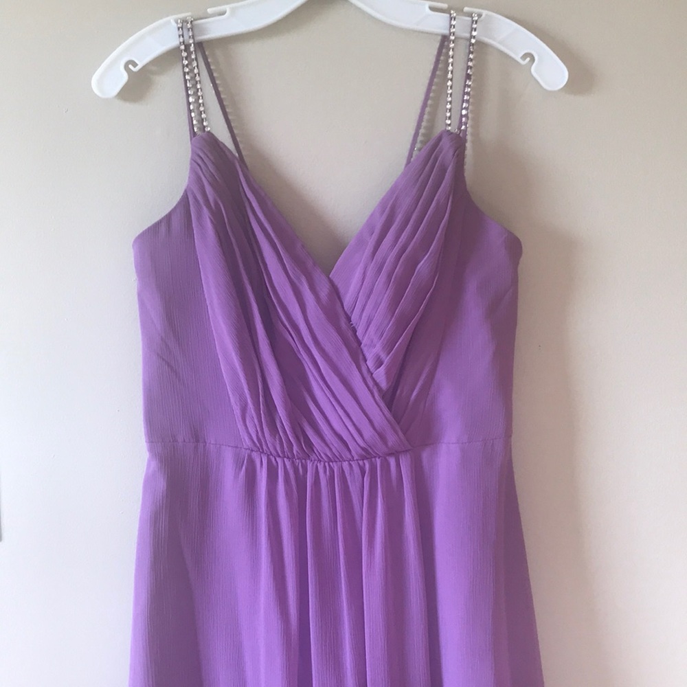Purple Bridesmaid Dress